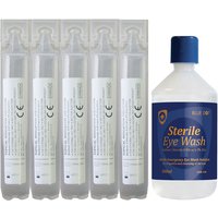 Blue Dot 2143 Emergency Eye Wash Solution Sterile 500ml