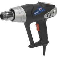 Sealey HS104K Deluxe Hot Air Gun Kit with LED Display 2000W 80-600°C
