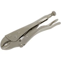 Siegen S0486 Locking Pliers 175mm Curved Jaw