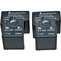 TE Connectivity T9AS1D12-12 12VDC 30A SPNO Relay 1000mW 144Ohm TE Connectivity T9AS1D12-12 12VDC 30A SPNO Relay 1000mW 144Ohm