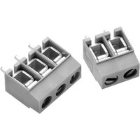 CamdenBoss CTB55VG/3 3 Way Low Profile 24A Terminal Block 5mm Pitch