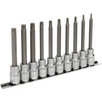 Sealey - AK6236 Premier TRX-Star Socket Bit Set 3/8'Sq Drive 95mm 10pc