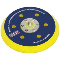 PTC150DFV 145mm da Dust-Free Backing Pad for Hook-and-Loop Discs 5/16'UNF - Sealey