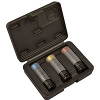 Sealey Premier Alloy Wheel Ultra-Power Impact Socket Set 1/2""Sq Drive 3pc SX039
