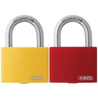 ABUS Keyed Brass Safety Padlock Weatherproof, 6 mm Shackle, 40mm Body