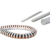 HellermannTyton Heladuct Flex White - Flexible Slot, W45mm x D48 mm, L500 mm, Plastic