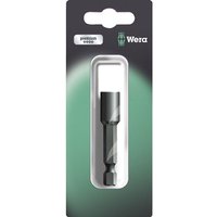 Wera Hex Screwdriver Bit, 6.35 mm Drive, 3/8 in Tip, Hex Drive, 50mm Overall 1-Piece
