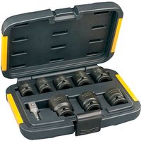 Metric Impact Socket Set 9 Piece Single Hex Standard DT7507 - Dewalt