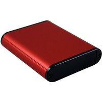 Hammond 1455 Red Aluminium Instrument Case 12 mm, 80 mm, 70 mm