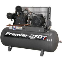 Sealey - SAC3103B Premier 100L Belt Drive Air Compressor with Front Control Panel 3hp