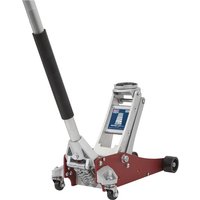 Sealey - RJA2500 Premier Low Profile Aluminium Trolley Jack with Rocket Lift 2.5 Tonne