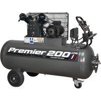 Sealey - SAC10030VE 100L V-Twin Direct Drive Air Compressor 3hp