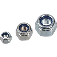 Sealey - NLN16 Zinc Plated Nylon Locknut M16, din 982 - Pack of 25