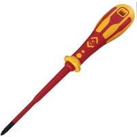CK Screwdriver, PH2 Tip, 125 mm Blade VDE/1000V Approved, 232mm Overall