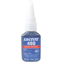 LOCTITE 135250 480 Rubber Toughened Instant Adhesive Black 20g