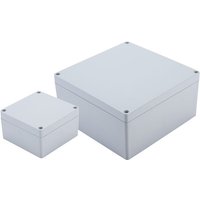 Hammond 1554QA2GY Watertight Polycarb Enclosure Grey 140 x 140 x 90mm