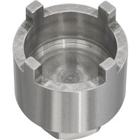 SMC23 Motorcycle Swingarm Locknut Socket 4-Pin 30mm - Sealey