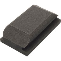 TBC - Flexipads World Class 56010 Hand Sanding Block Shaped Black 70 x 125mm FLE56010
