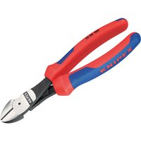 Knipex - High Leverage Diagonal Cutters Multi-Component Grip 160mm (6.1/4in) KPX7402160