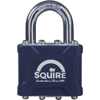 Squire - 35T Stronglock Card (2) Padlocks 38mm Open Shackle Keyed HSQ35T