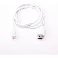 Raspberry Pi 4 Model B HDMI Cable, Micro HDMI To HDMI, 2m, White