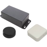 Hammond Polycarbonate Polycarbonate Cover, 10.2mm W, 52 mm L for Use with 1597DIN9GY, 1597DIN6GY