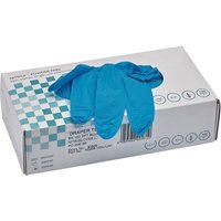 Draper 30927 Blue Nitrile Gloves - Size Medium (Box of 100)