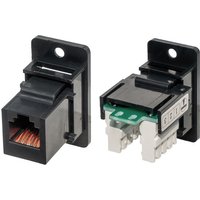 TUK Ltd KCK66Bpm RJ12 6p6c Low Profile Panel Mount Coupler