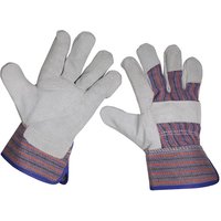 SSP12/6 Worksafe® Rigger's Gloves - Pack of 6 Pairs - Sealey