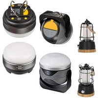 Brennenstuhl Rechargeable Outdoor Light Camping Light Garden Light - Rechargeable LED Light, Black