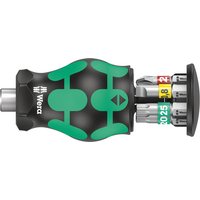 Wera 05008875001 Kraftform Kompakt Stubby Magazine 3, 6 pc