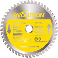 Evolution EVOBLADESS Stainless Steel Cutting Circular Saw Blade 180 x 20mm x 48T EVLSS1802048