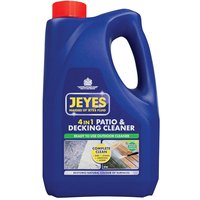 Jeyes 11546 4-in-1 Patio & Decking Cleaner 4 litre Jeyes 11546 4-in-1 Patio & Decking Cleaner 4 litre