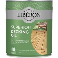 Liberon 126104 Superior Decking Oil Medium Oak 2.5 litre