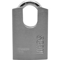 Scan - ZB113-40 Stainless Steel Shrouded Padlock 40mm SCAPLS40