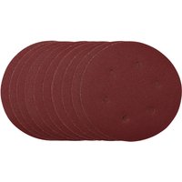 Draper 55069 150mm Hook & Loop Sanding Discs – Assorted Grit, Pack of 10