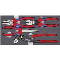 KNIPEX 00 20 01 V17 Set of Pliers in a Foam Tray 4 parts