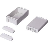 Bopla Bocube Series Light Grey Light Grey Lid ABS Enclosure, IP68, IP66, 60 mm x 151 mm x 80 mm