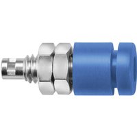 Schutzinger Red Female Banana Socket, 2 mm Connector, Solder Termination, 33 V ac, 70V dc, 10A, Nickel Plating