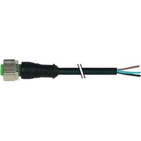 Murrelektronik Limited Male 3 way Straight to Unterminated Sensor Actuator Cable, 1.5 m