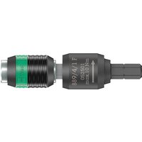 Wera Hex Screwdriver Bit, 6.35 mm Drive, 1/4 in Tip, Hex Drive, 64mm Overall 1-Piece