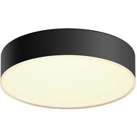 Philips Hue Enrave White Ambiance Smart Medium Ceiling Light. Works with Alexa, Google Assistant and Apple HomeKit, Black