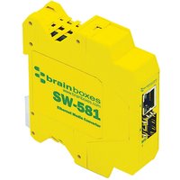Brainboxes SW-135 Unmanaged 5 Port Ethernet Switch Power Over Ethernet
