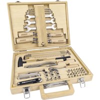Brüder Mannesmann M29067 Tool Box 90-Piece High-Quality Steel Tools
