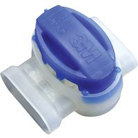 3M 314 Scotchlok Connector 3-Pin Flame Retardant 50 pcs Blue