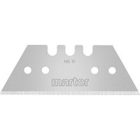 Martor 51.70 Trapezoidal Blade 10 Pieces High-Quality Steel Double...