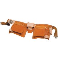 Peddinghaus 805000 Tool Shoulder Bag High-Quality Leather 11 Pockets