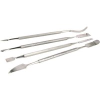 ideal-tek Stainless Steel Spatula Pick Up Tool, 190mm Stainless Steel Handle Stainless Steel