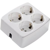 Martin Kaiser 638/sw Multi-receptacle 250V Black IP20 Re-connectab...