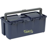 Raaco Toolbox 426x215x170mm, 20l capacity, blue polypropylene, 2 compartments, Compact 15 by 136563